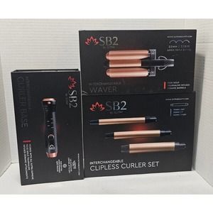 SB2 by Sutra Interchangeable Hair Curling Bundle Set NEW